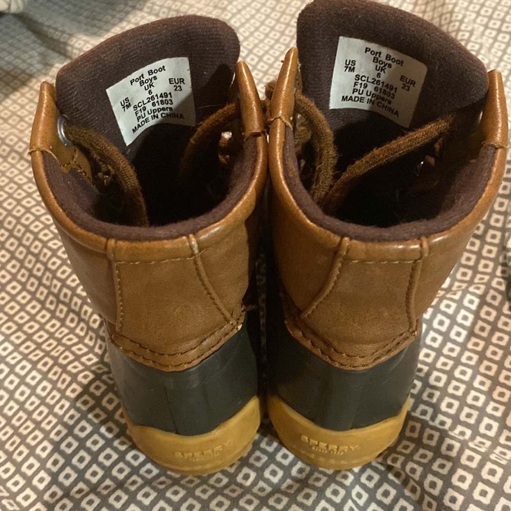 Toddler, Size 7C, sperry, duck boots - Picture 4 of 4